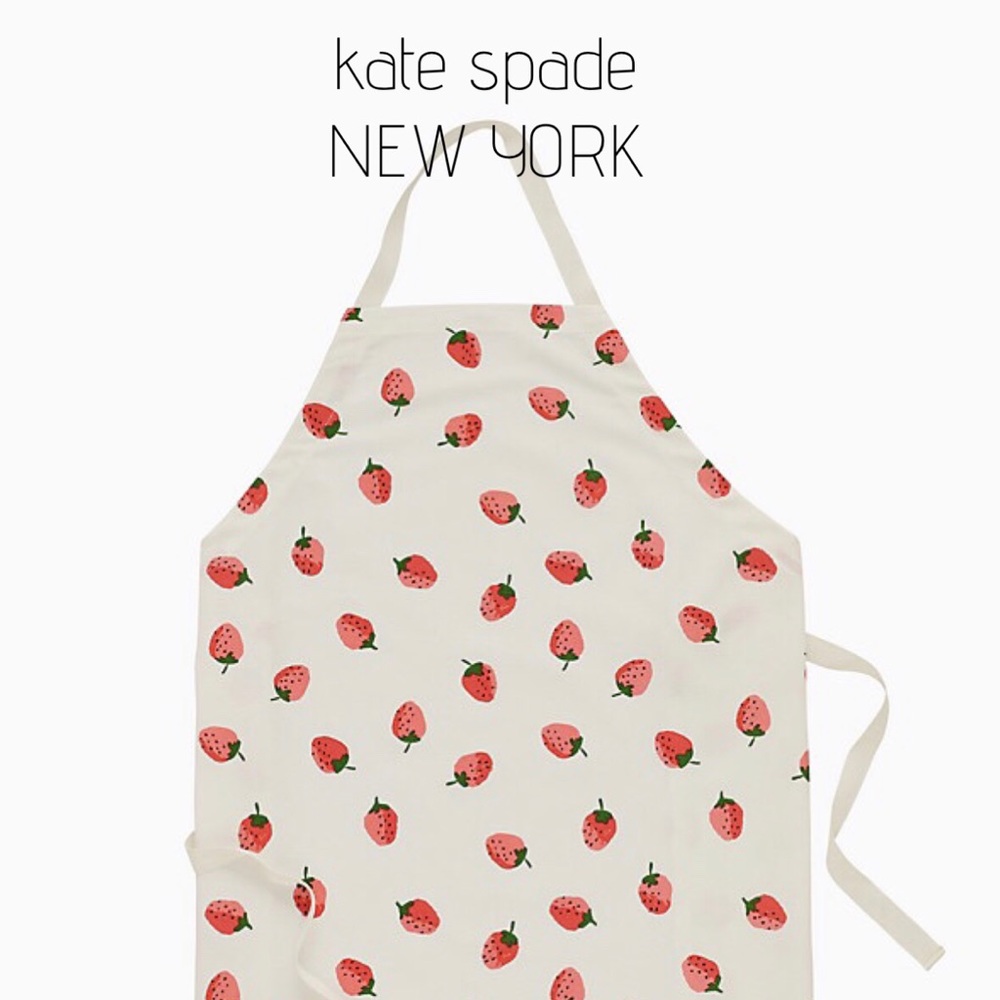 Kate Spade Strawberry Apron